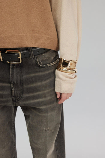 Maglia boxy fit "Raphel" in misto cashmere - 5