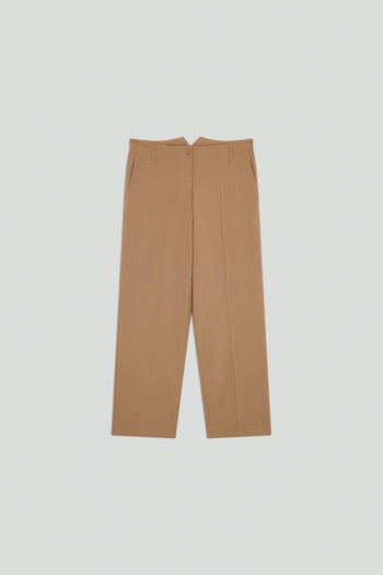 Pantalone a palazzo "Shelby" in fresco di lana - 3