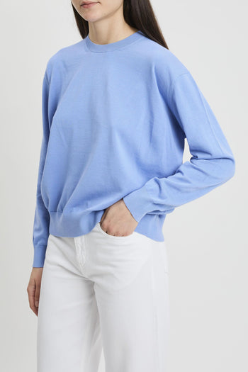 Maglia Alejandra in cotone con spacco sul retro - 3