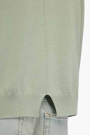 Maglia Alejandra in cotone con spacco sul retro - 3