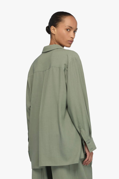 Camicia Guadalupe di in misto viscosa e lana