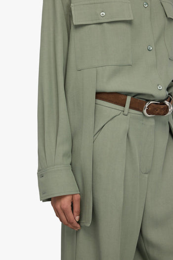 Camicia Guadalupe di in misto viscosa e lana - 2