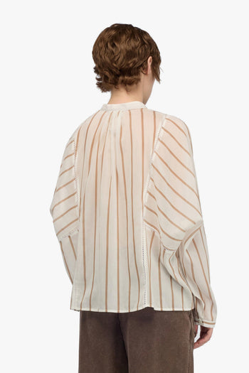 Camicia Lola a righe di in misto seta - 2