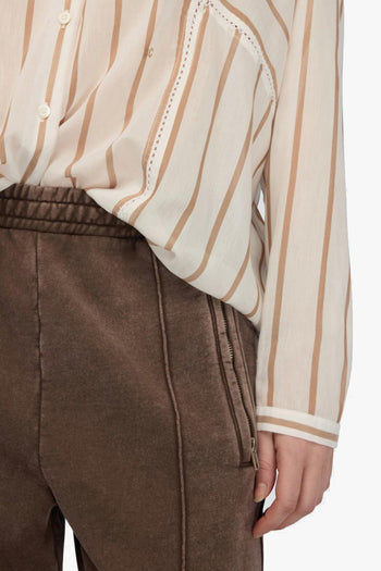 Camicia Lola a righe di in misto seta - 3