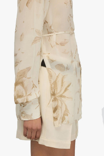 Camicia Juana di in viscosa con stampa fiori - 3