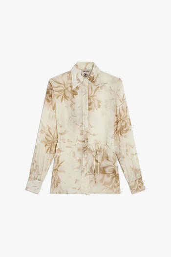 Camicia Juana di in viscosa con stampa fiori - 4