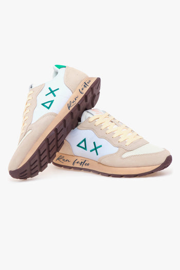 Sneaker Tom Vintage in camoscio e tessuto - 4