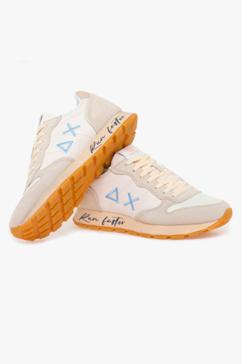 Sneaker Tom Vintage in camoscio e tessuto - 4