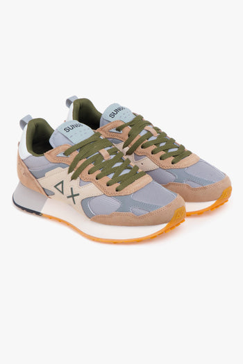 Sneaker Jaki Outdor in camoscio e tessuto - 2