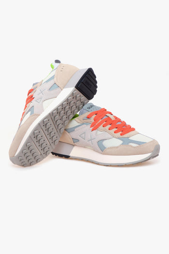 Sneaker Jaki Outdor in camoscio e tessuto - 4
