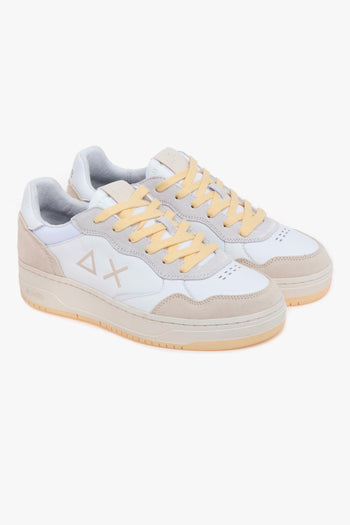 Sneaker Big Basket in pelle e camoscio - 2