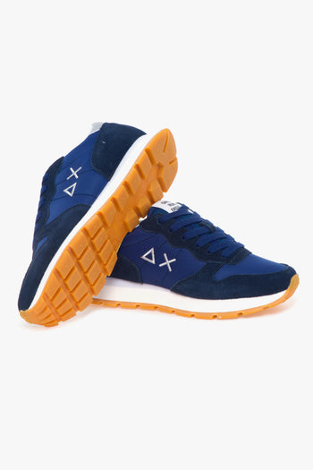 Sneaker Ally Gold Silver in camoscio e tessuto - 4