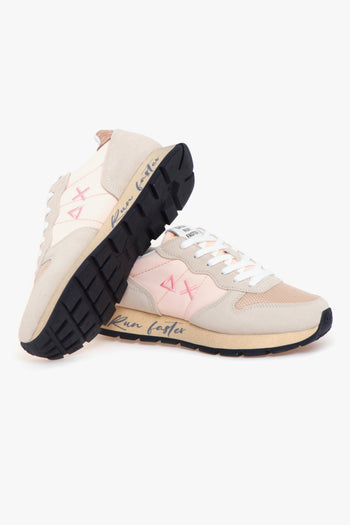 Sneaker Ally Vintage in camoscio e tessuto - 3