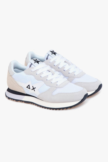 Sneaker Stargirl Glitter Logo in camoscio e tessuto - 2