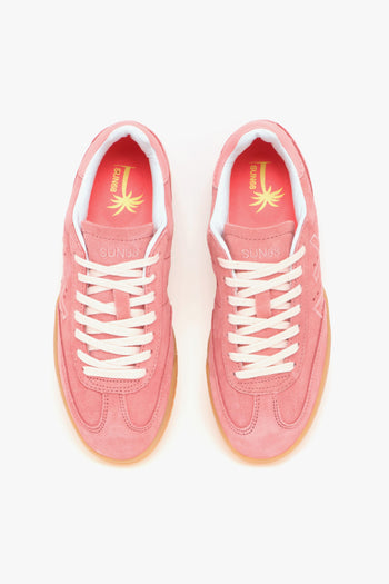 Sneaker California in camoscio - 5