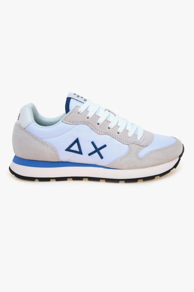 Sneaker Tom Solid in camoscio e tessuto