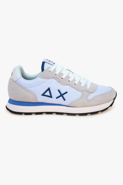 Sneaker Tom Solid in camoscio e tessuto