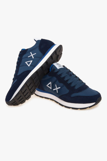 Sneaker Tom Solid in camoscio e tessuto - 4