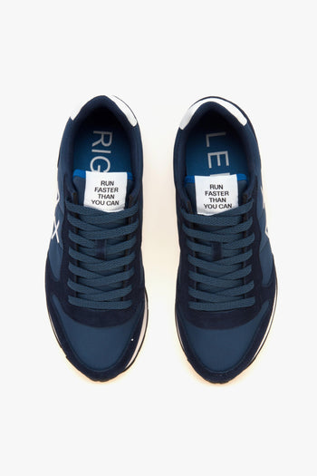 Sneaker Tom Solid in camoscio e tessuto - 5