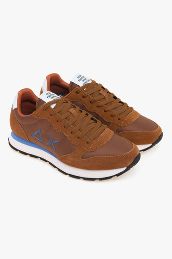 Sneaker Tom Solid in camoscio e tessuto - 2