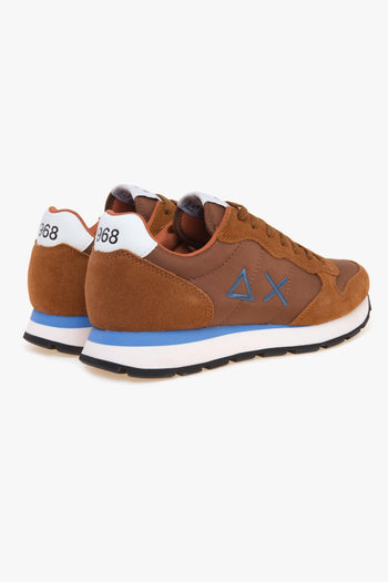 Sneaker Tom Solid in camoscio e tessuto - 3