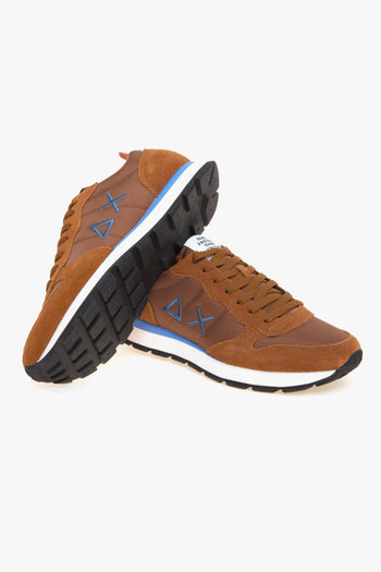 Sneaker Tom Solid in camoscio e tessuto - 4