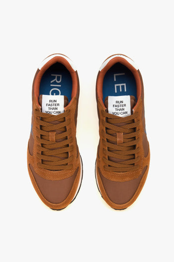 Sneaker Tom Solid in camoscio e tessuto - 5