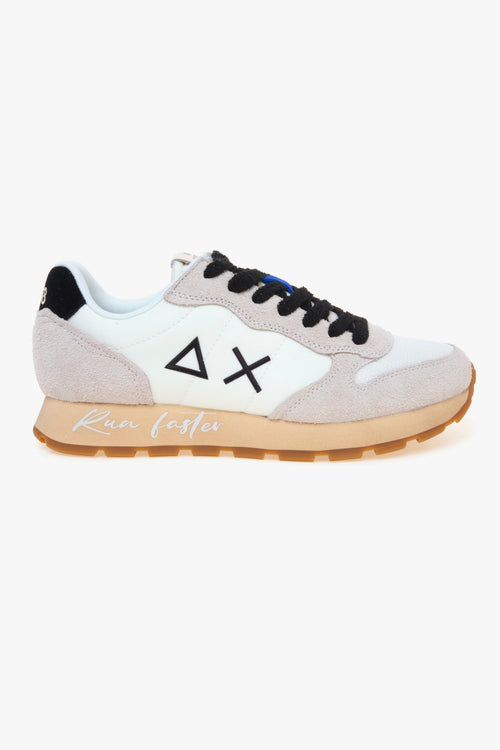 Sneaker Tom Vintage in camoscio e tessuto