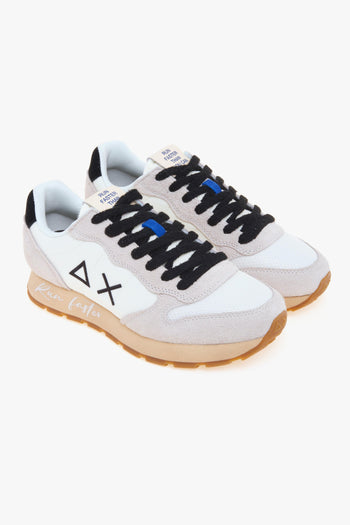 Sneaker Tom Vintage in camoscio e tessuto - 2