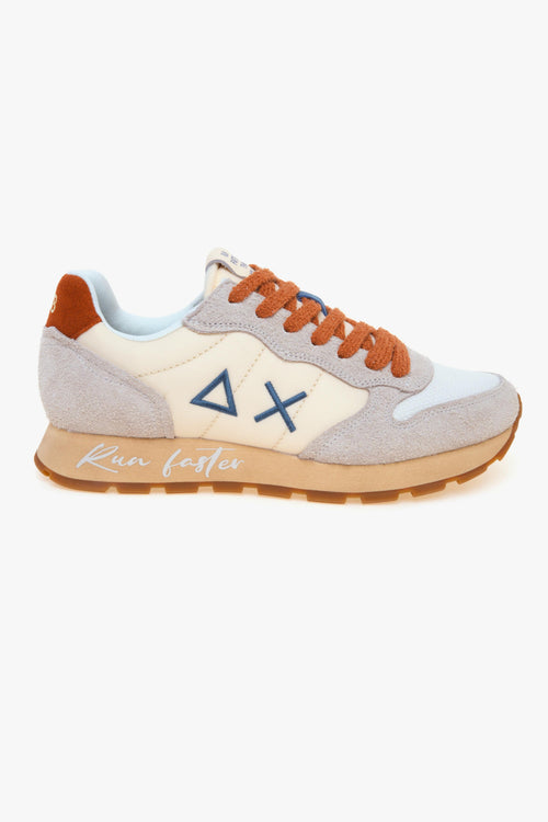 Sneaker Tom Vintage in camoscio e tessuto