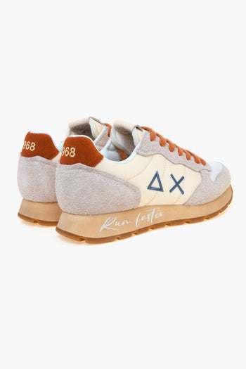 Sneaker Tom Vintage in camoscio e tessuto - 3
