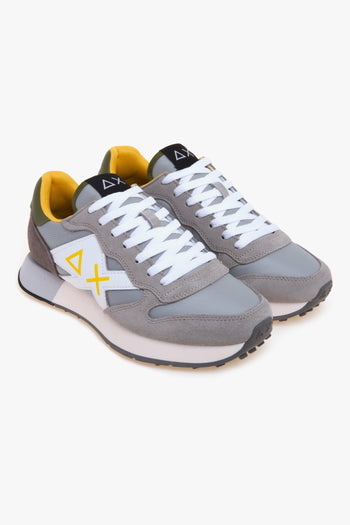 Sneaker Jaki 2.0 Solid in camoscio e tessuto - 2