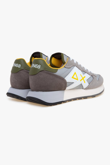 Sneaker Jaki 2.0 Solid in camoscio e tessuto - 3