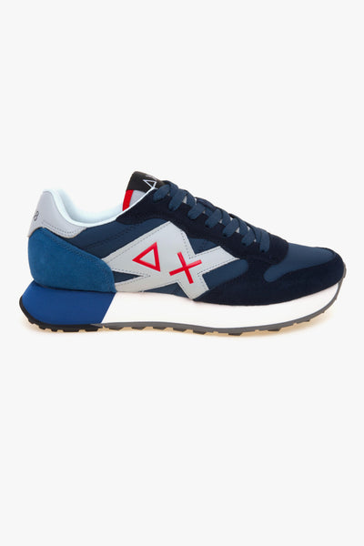 Sneaker Jaki 2.0 Solid in camoscio e tessuto