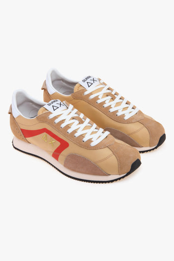 Sneaker Easy Runner in camoscio e tessuto - 2
