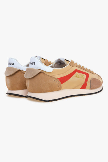 Sneaker Easy Runner in camoscio e tessuto - 3