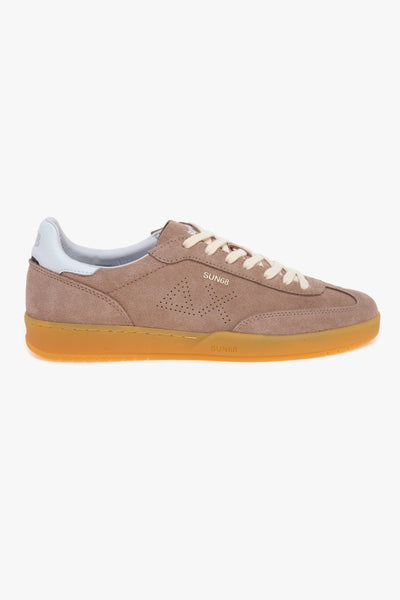 Sneaker California Sun in camoscio