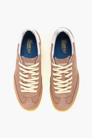 Sneaker California Sun in camoscio - 5