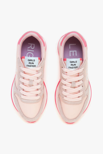 Sneaker Ally Solid in camoscio e tessuto - 5
