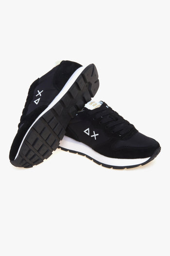 Sneaker Ally Gold Silver in camoscio e tessuto - 4