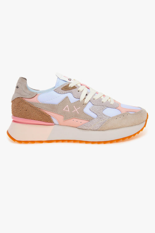 Sneaker Stargirl Multicolor Option in camoscio e tessuto