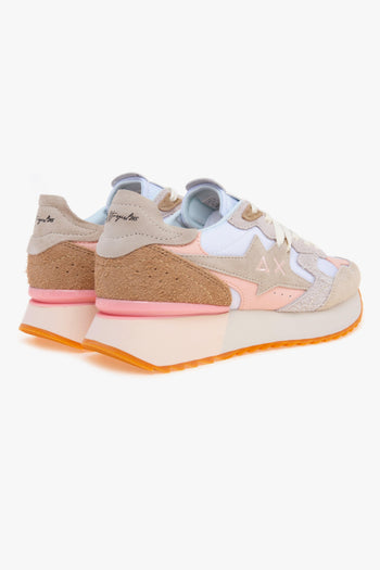 Sneaker Stargirl Multicolor Option in camoscio e tessuto - 3