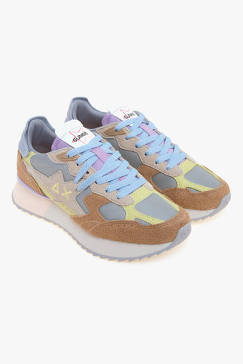 Sneaker Stargirl Multicolor Option in camoscio e tessuto - 2