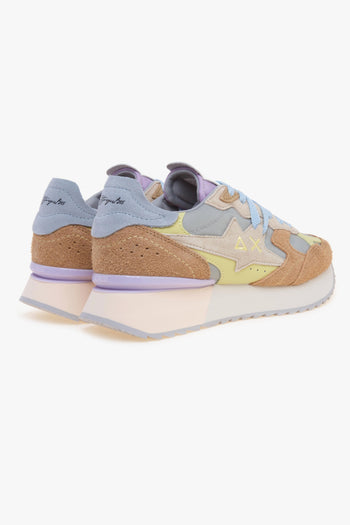Sneaker Stargirl Multicolor Option in camoscio e tessuto - 3