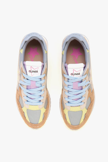 Sneaker Stargirl Multicolor Option in camoscio e tessuto - 5