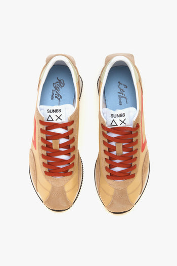Sneaker Easy Runner in camoscio e tessuto tecnico - 5