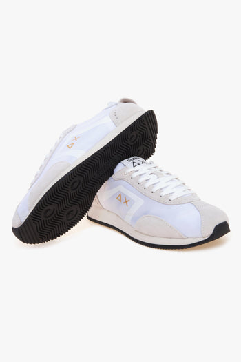 Sneaker Easy Runner in camoscio e tessuto tecnico - 4