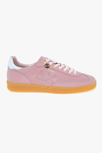 Sneaker California Sun in camoscio