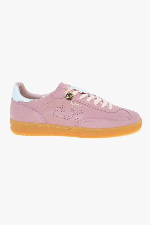 Sneaker California Sun in camoscio