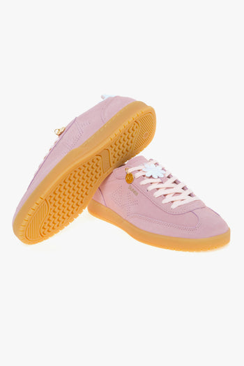Sneaker California Sun in camoscio - 4